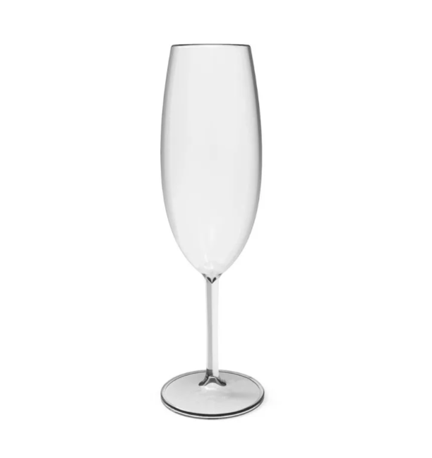 COPA CHAMPAGNE DE ACRILICO  280ML OU
