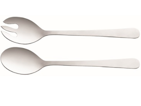 SET X 2 CUCHARAS ENSALADA ACERO INOX