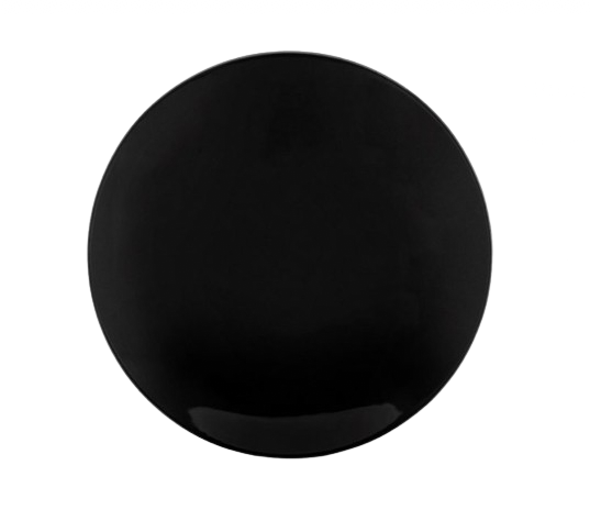 PLATO LLANO 28CM LOZA OXFORD COUP BLACK