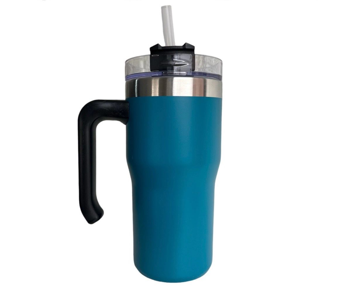 COMET VASO TERMICO 600ML C/ASA AZUL PETROLEO