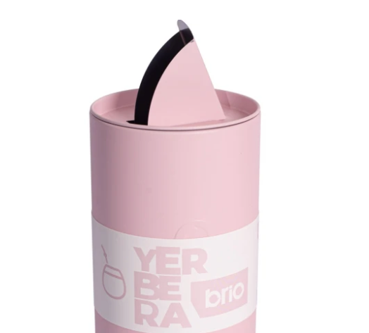 YERBERA METALICA CILINDRICA ROSADA 200GR