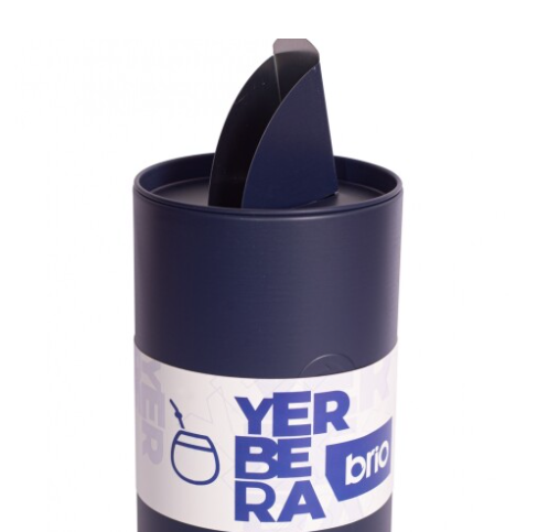 YERBERA METALICA CILINDRICA AZUL 200GR