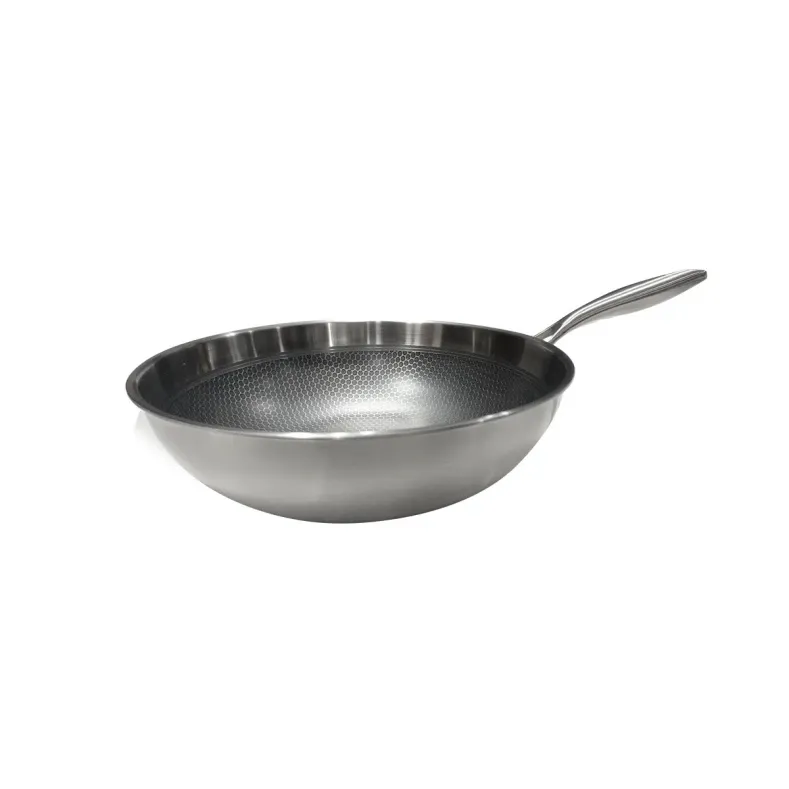 WOK ACERO INOX 30CM  HUDSON 416756