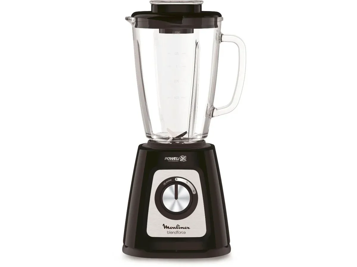 LICUADORA BLENDFORCE 800W NEGRA MOULINEX