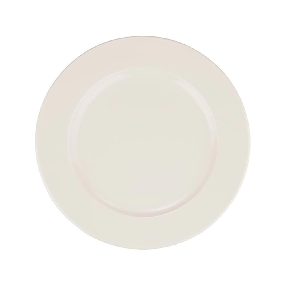 PLATO LLANO 27CM BANQUET BLANCO BONNA