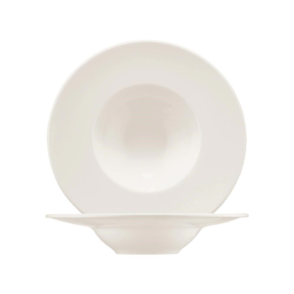 PLATO HONDO 28CM BANQUET BLANCO BONNA
