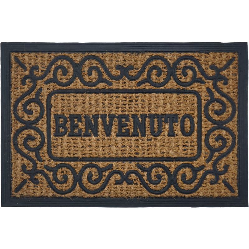 FELPUDO COCO/GOMA 40X60XH1CM BENVENUTO