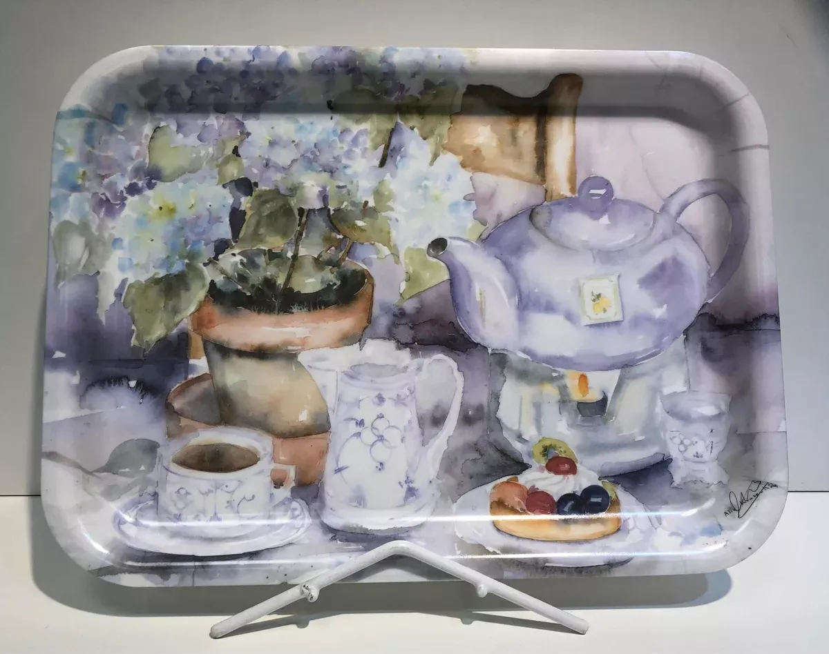 BANDEJA MELAMINA 45X31 TEA TIME