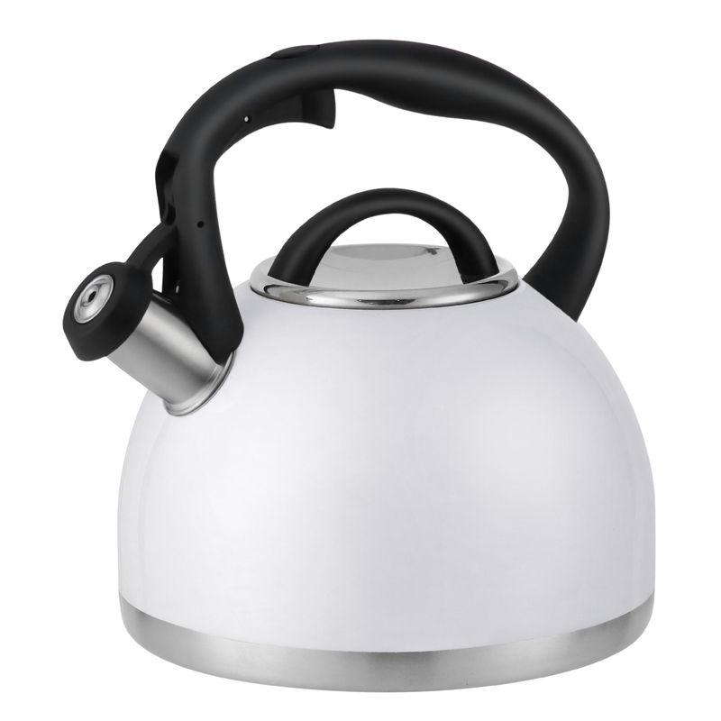 PAVA ACERO INOX 3LTS MOD. AVA BLANCA CUORI