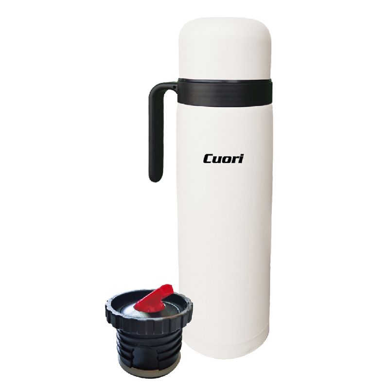 TERMO 1 L AC. C/ ASA BLANCO CUORI TERO