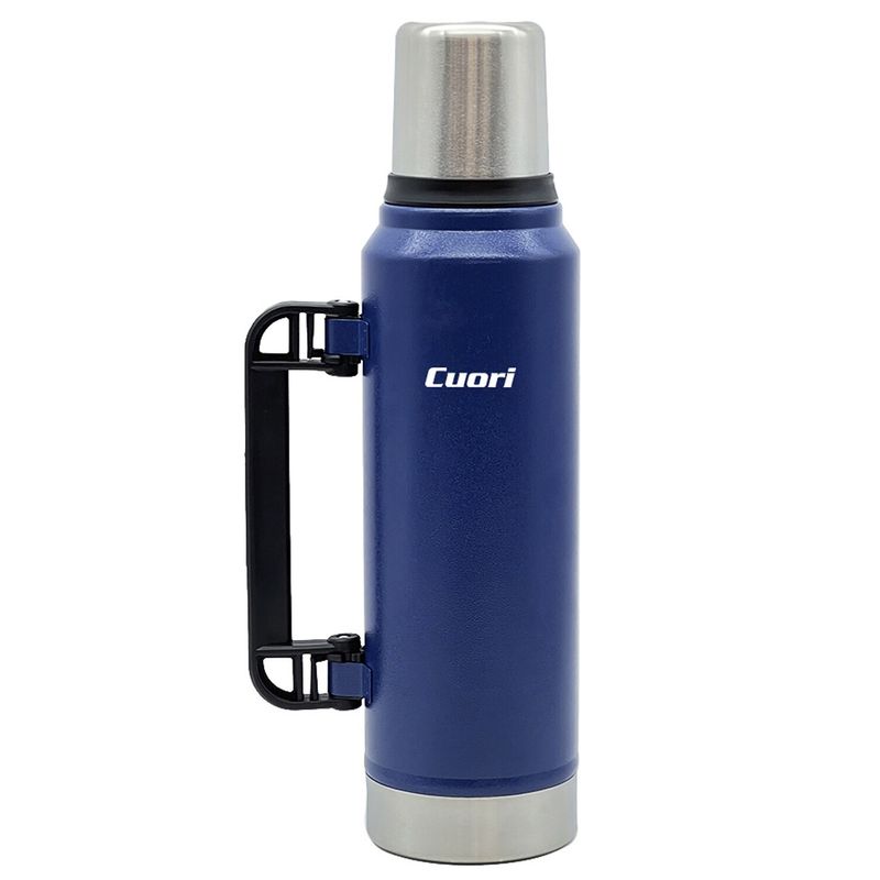 TERMO 1.3LT INOX MARTILLADO AZUL CUORI TRUENO