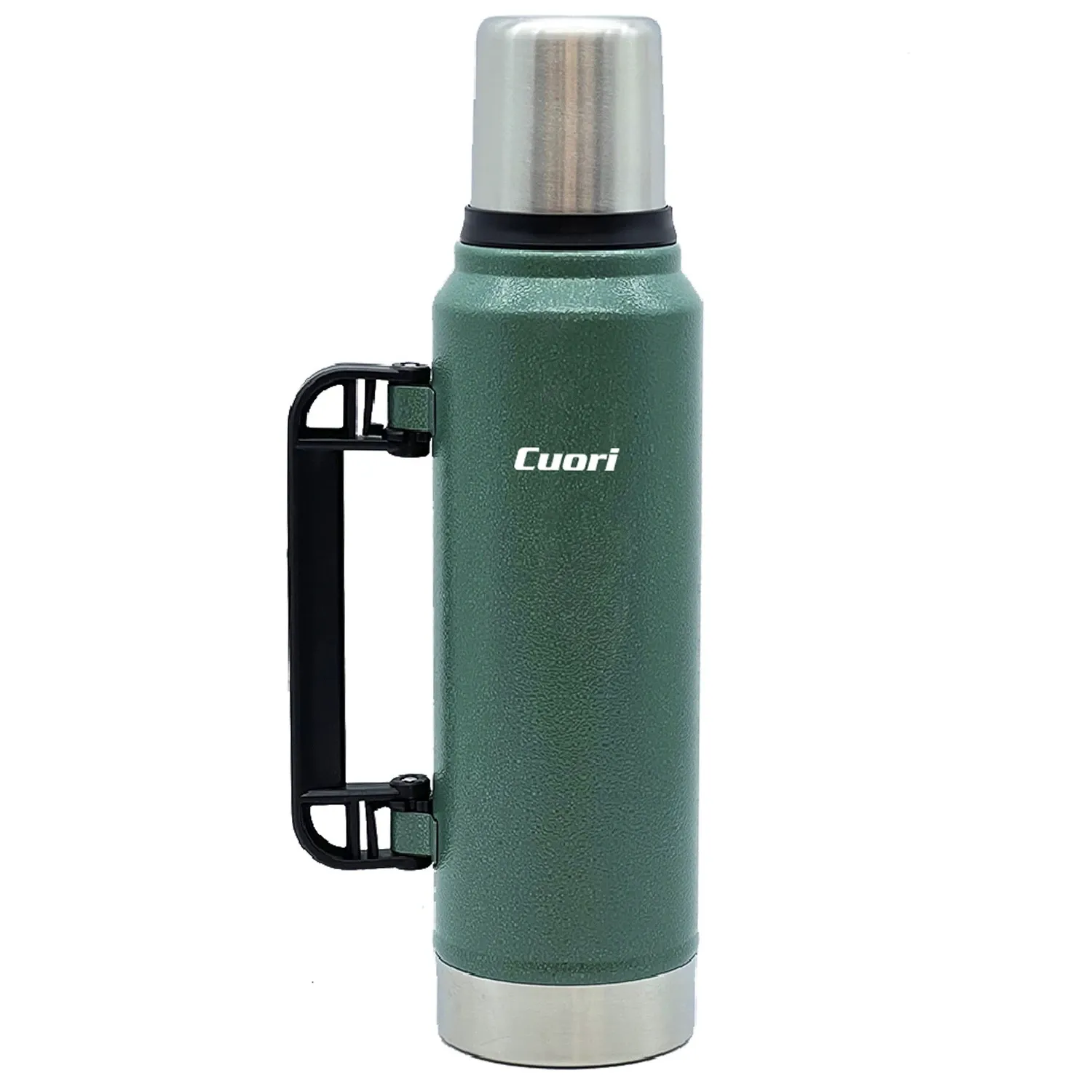 TERMO 1.3LT INOX MARTILLADO VERDE CUORI TRUENO