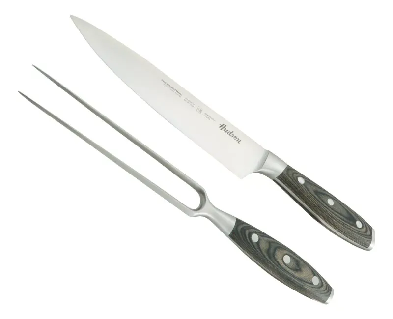 SET DE ASADO BBQ 2PZAS 20CM HUDSON