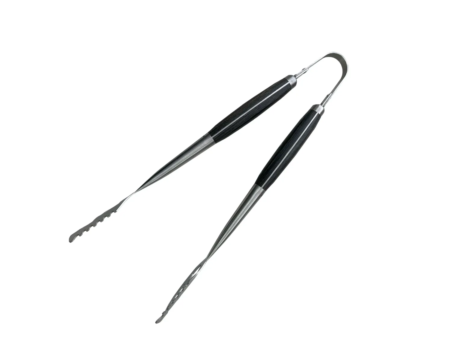 PINZA PARRILLA BBQ INOX Y MADERA HUDSON
