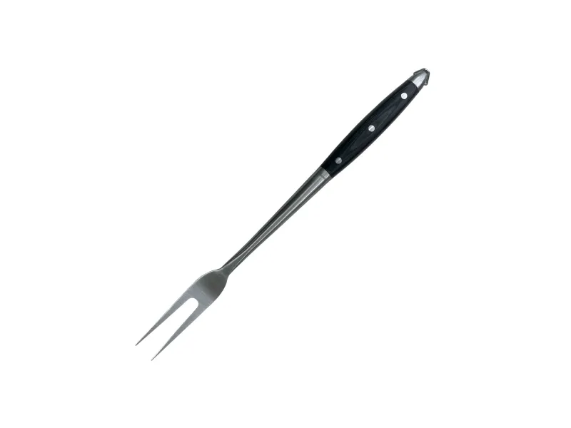 TENEDOR  PARRILLA BBQ INOX Y MADERA HUDSON