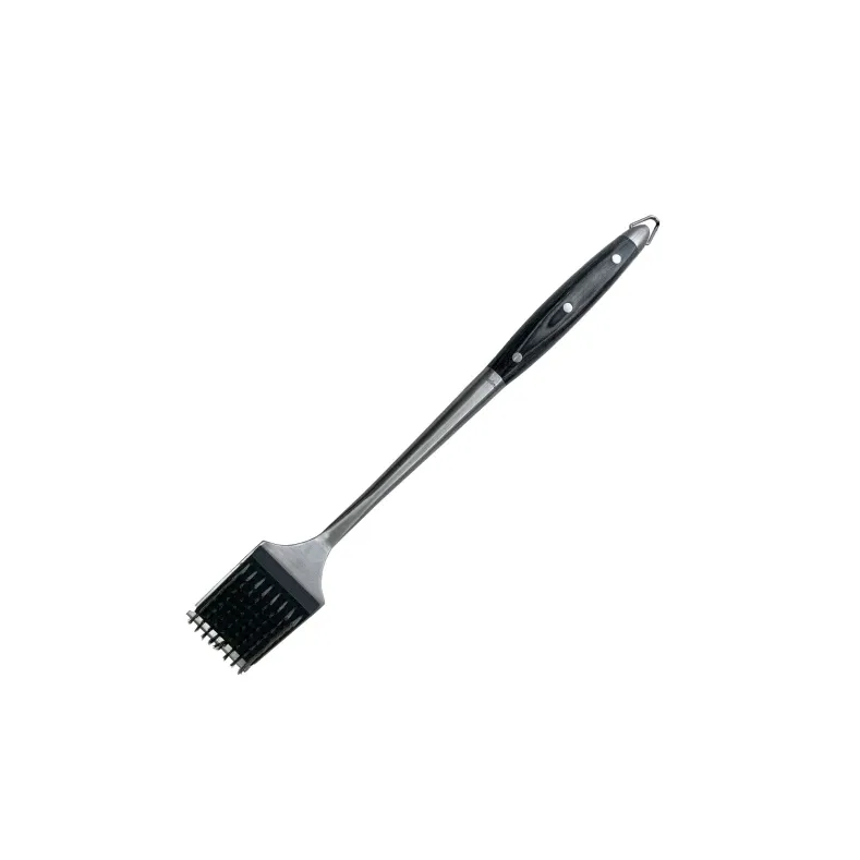 CEPILLO PARRILLA BBQ INOX Y MADERA HUDSON