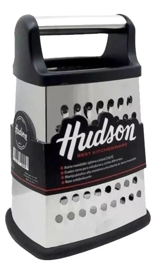 RALLADOR 4 CARAS INOX C/BASE HUDSON 400563