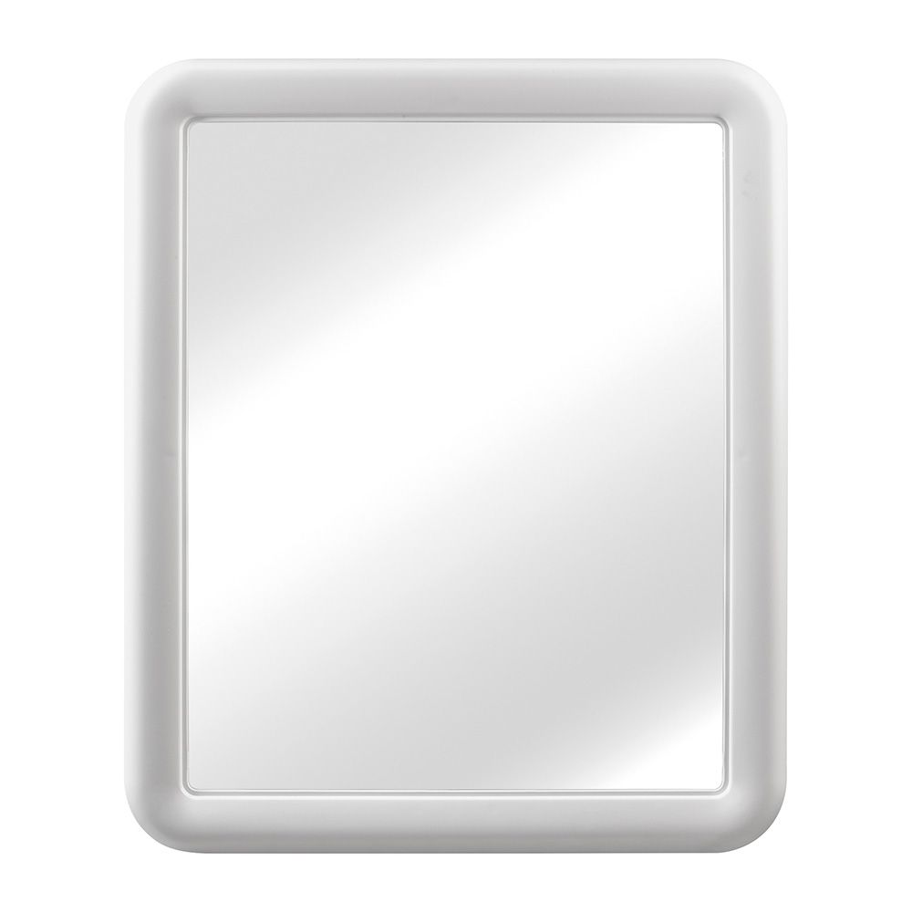 ESPEJO RECTANGULAR C/MOLDURA PRIMAFER BLANCO