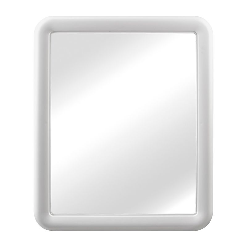 ESPEJO RECTANGULAR C/MOLDURA PRIMAFER BLANCO