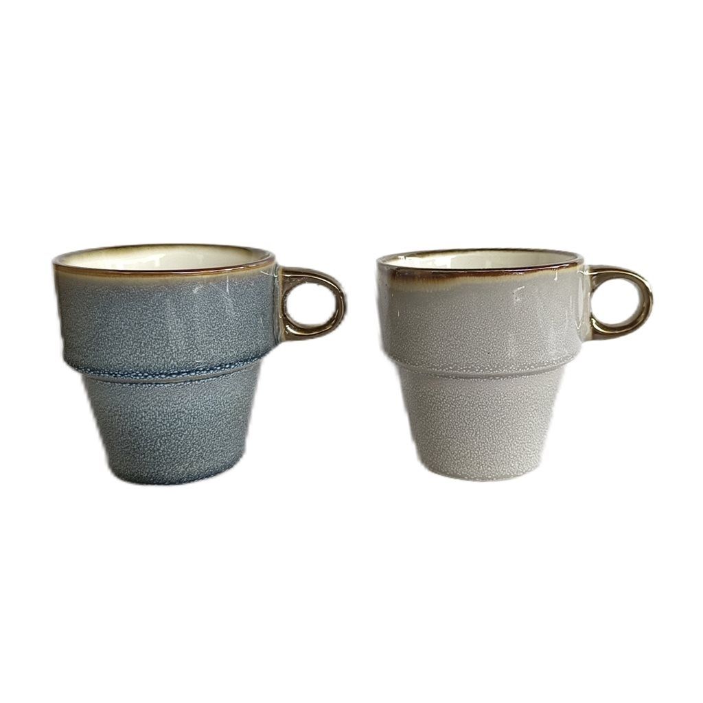 MUG APILABLE 237ML GLAZE SURTIDO  SELECTA