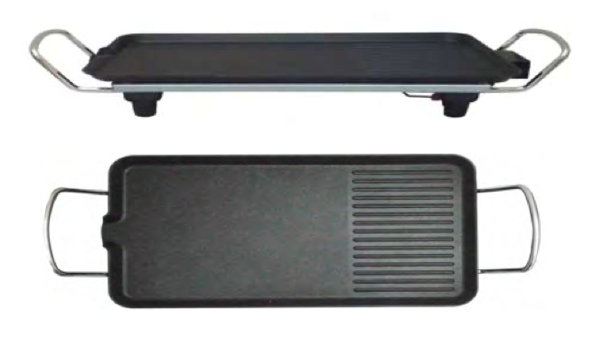 PLANCHA ELECTRICA 66x28x9