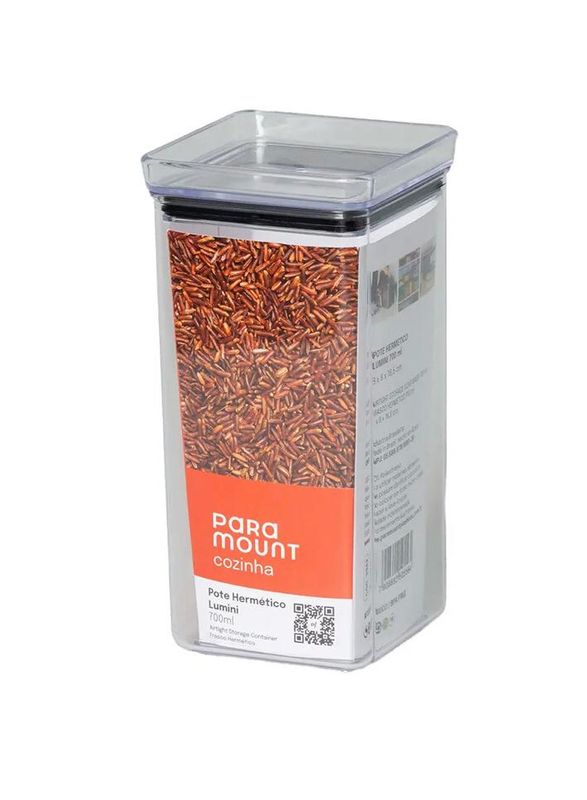 RECIPIENTE HERMETICO 700ML ACR PARAMOUNT