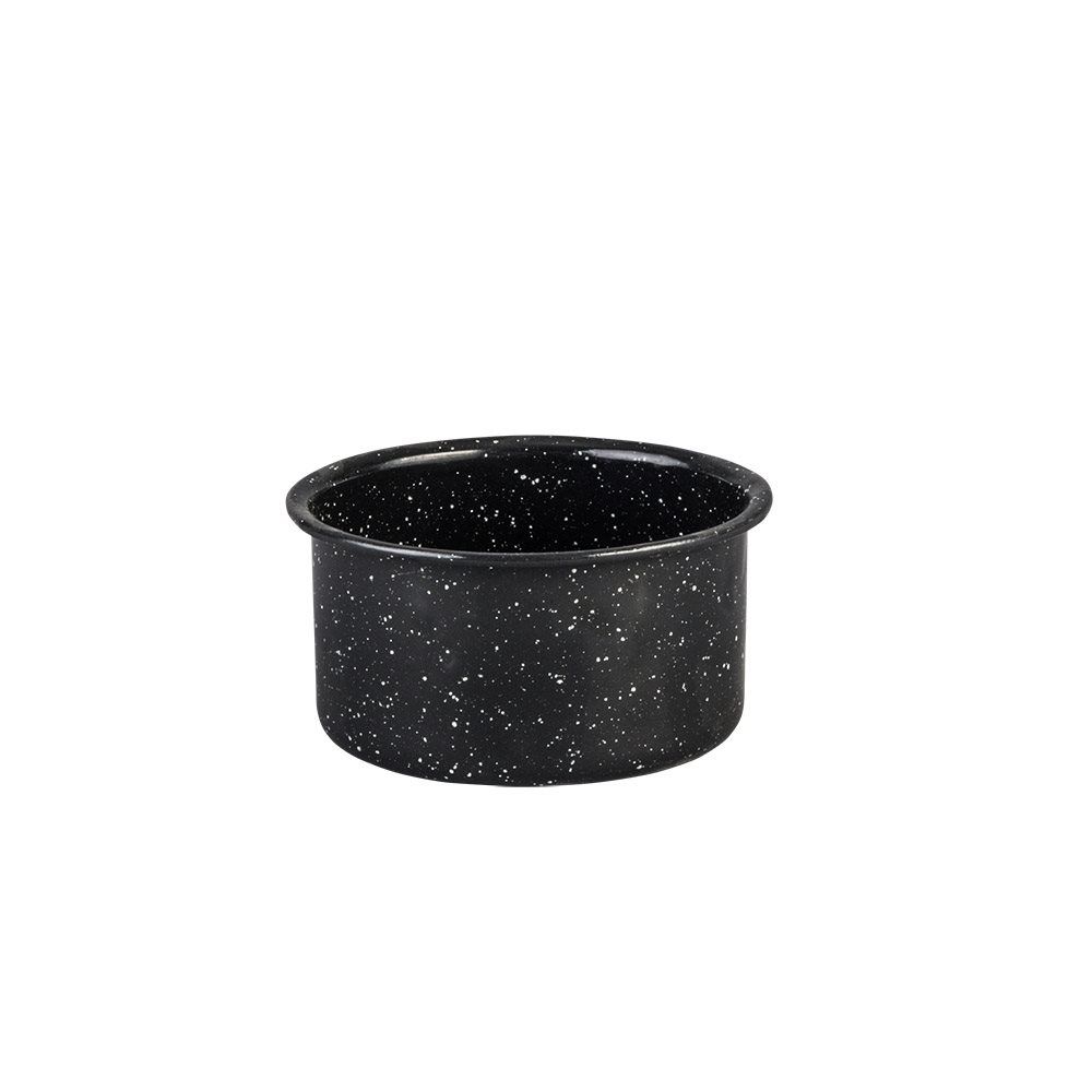 BOWL 400ML 10CM  VITRIFICADO NEGRO CINSA