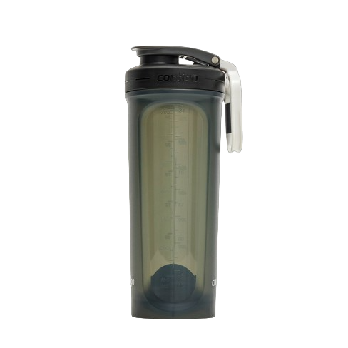 BOTELLA SHAKE GO FIT CONTIGO 2.0 MIXER NEGRA