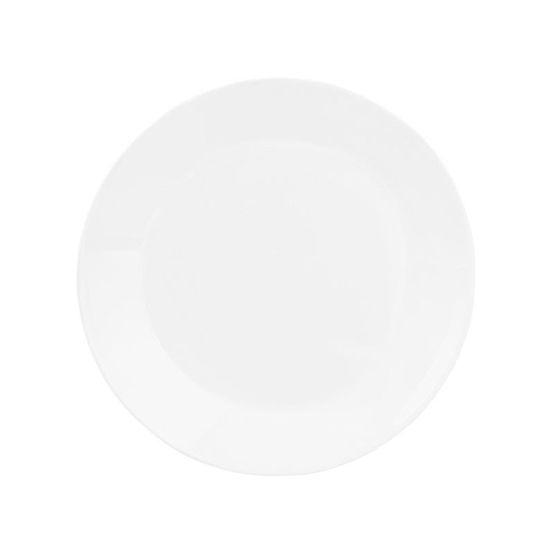 PLATO LLANO 18CM LOZA OPAL BLANCO  OPALEX