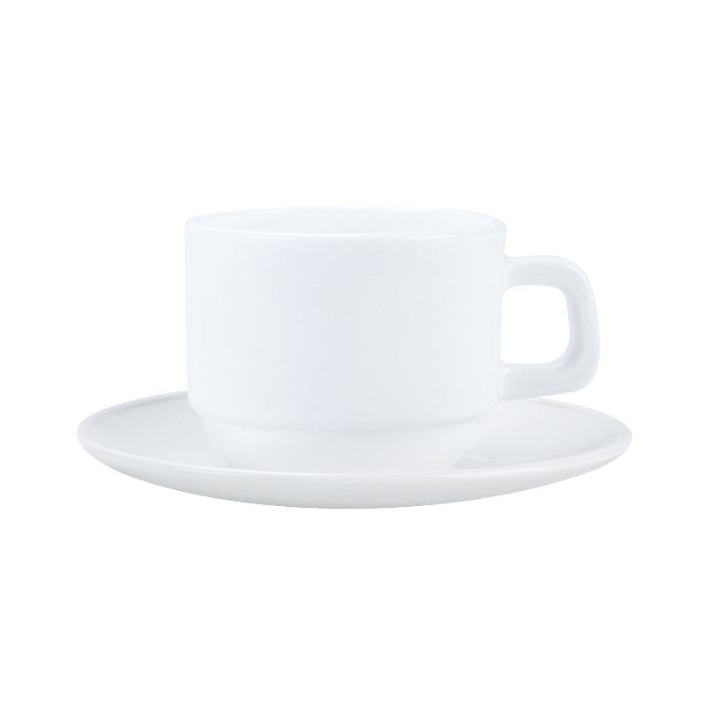 TAZA DE CAFE 190ML LOZA OPAL BLANCO  OPALEX