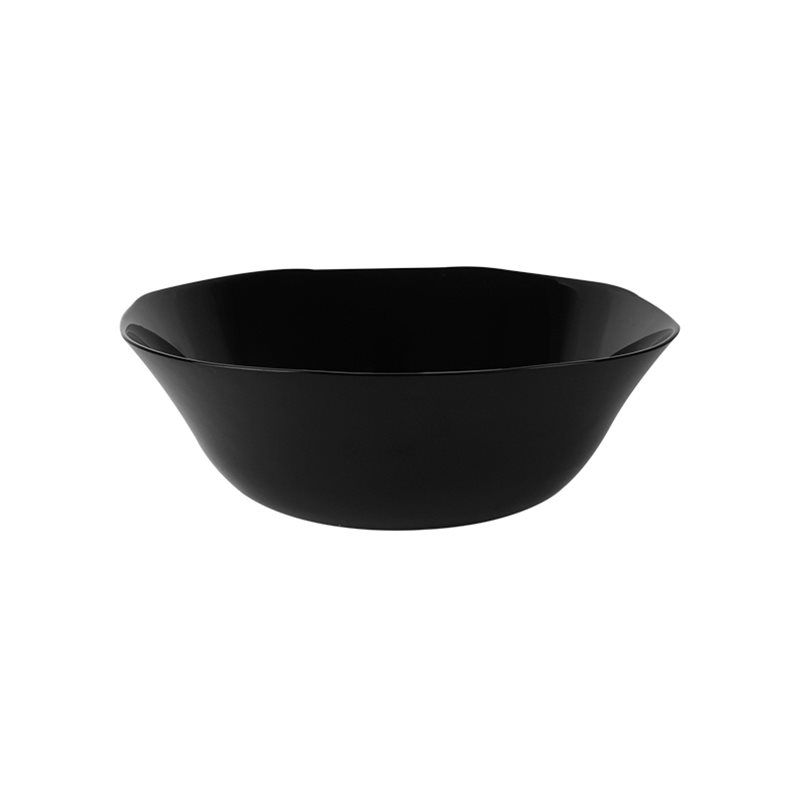 BOWL 17CM  SEMI-CUADRADO OPALEX NEGRO