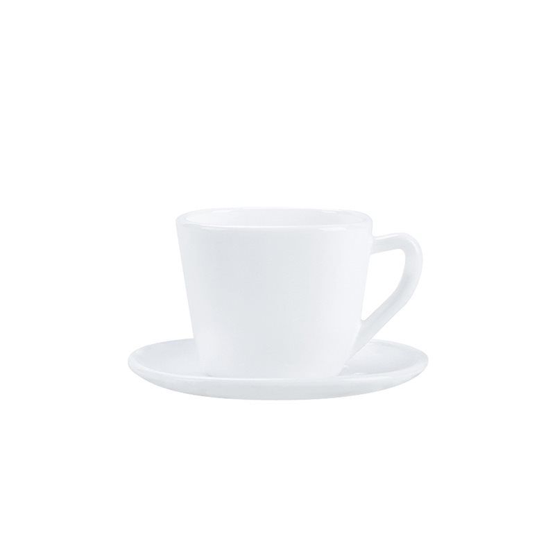 TAZA DE CAFE 120ML LOZA OPAL BLANCO  OPALEX