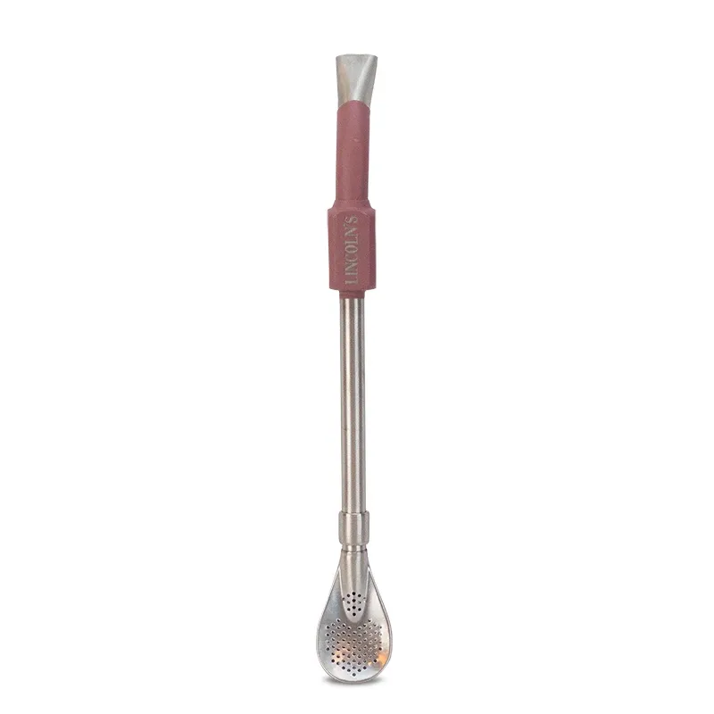 BOMBILLA GALACTIC ACERO INOX ROSA  LINCOLNS