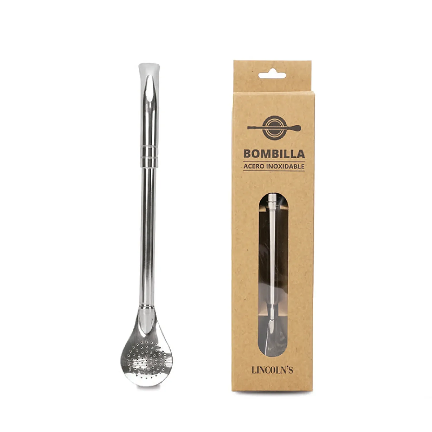 BOMBILLA ANCHA ACERO INOX LINCOLNS