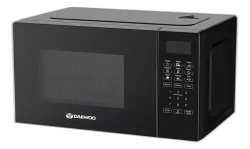 MICROONDAS DAEWOO 20LTS DIGITAL NEGRO