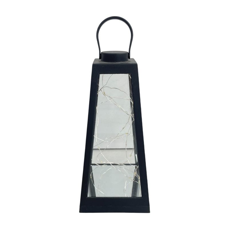 FANAL CON LUCES METAL NEGRO