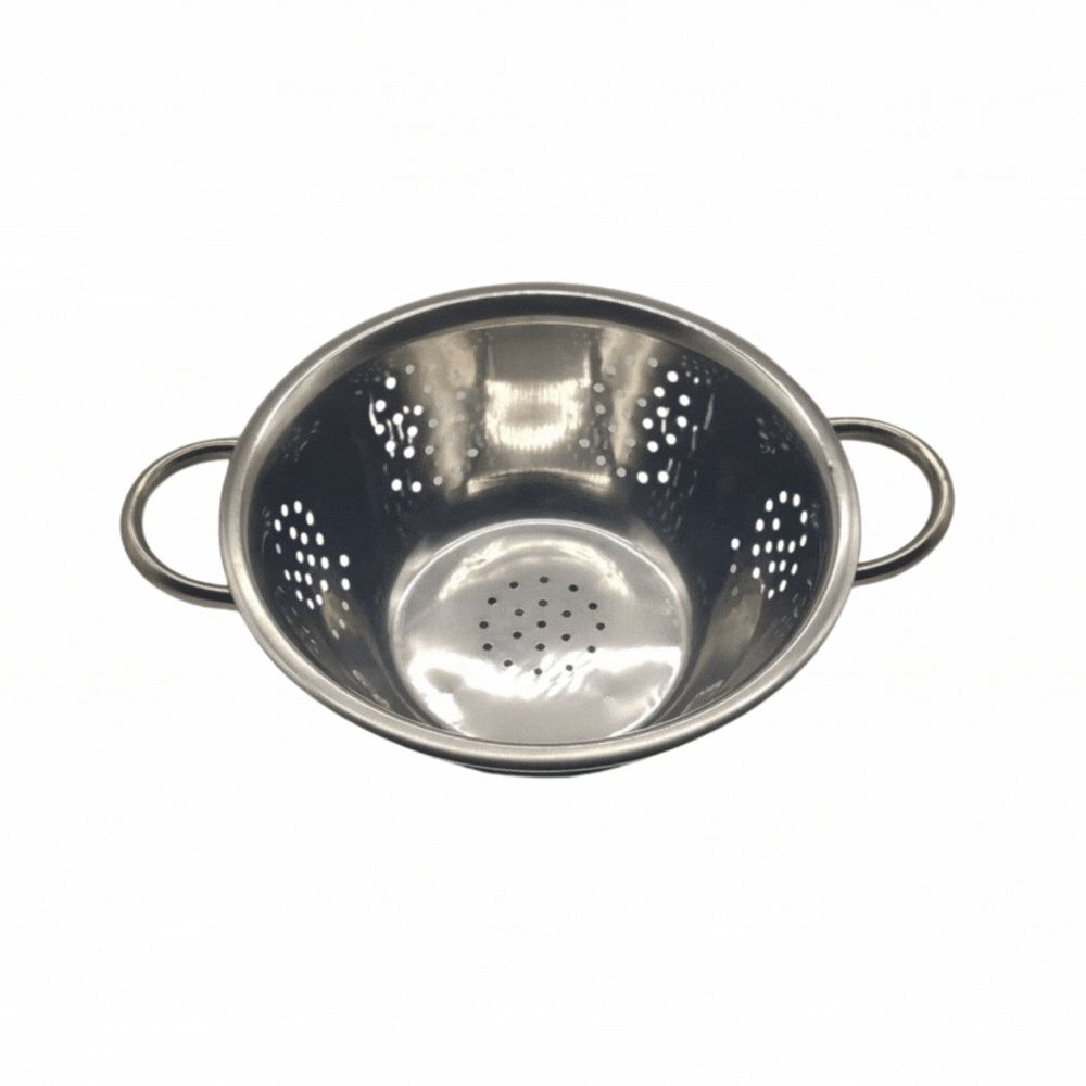 COLADOR PASTA ACERO INOXIDABLE 24CM