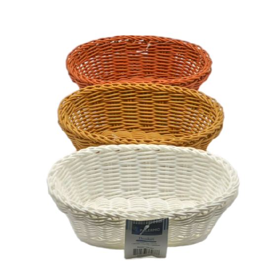 PANERA OVAL RATTAN VARIOS COLORES  PALERMO