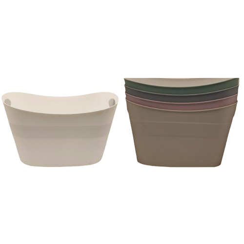 CESTO PARA ROPA LISO OVAL PROFF
