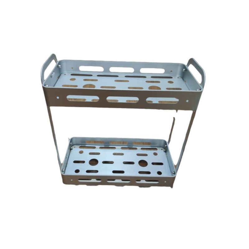 ESTANTE DE ALUMINIO 2 PISOS PALERMO