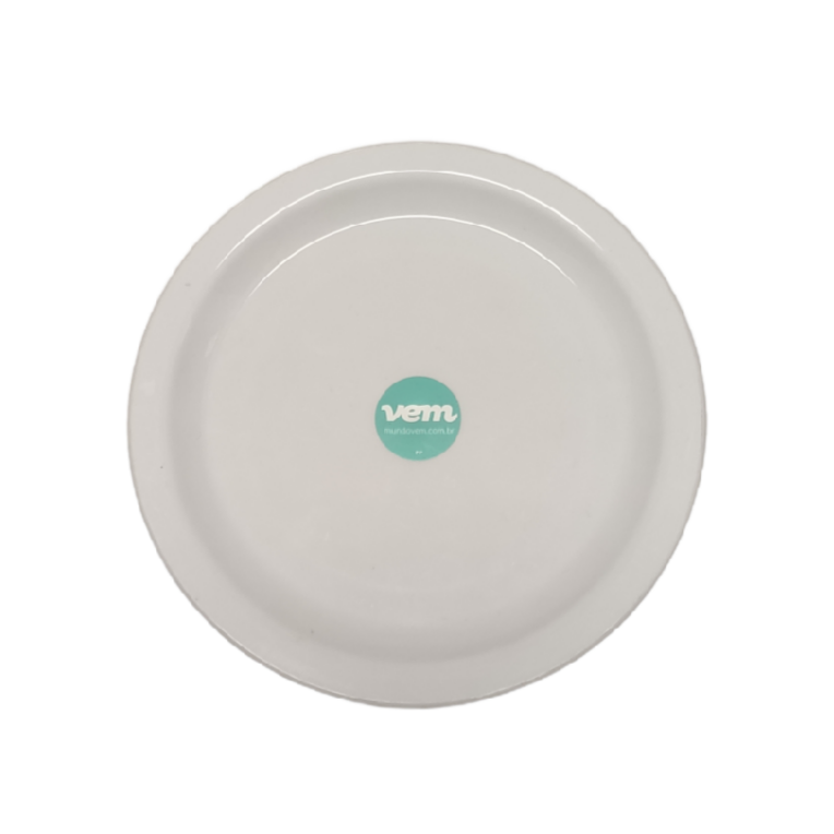 PLATO LLANO ELEGANCE 25CM POLIPROPILENO VEM