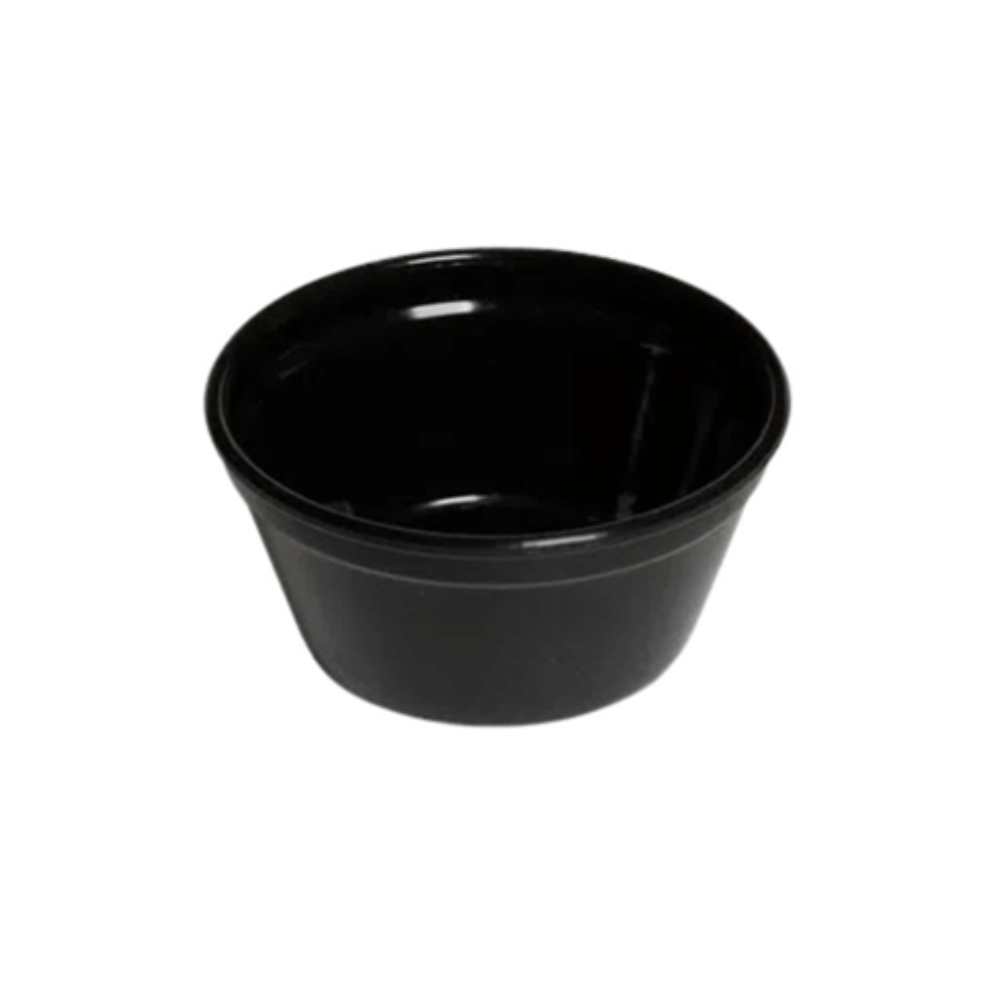 RAMEQUIN  60ML 6.5CM NEGRO POLIPROPILENO VEM