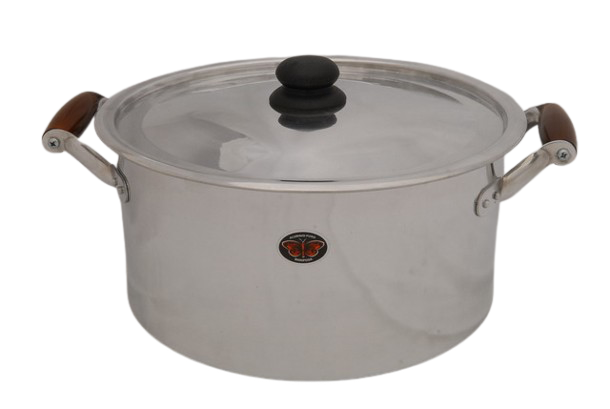 CACEROLA C/ ASA MAD. 26 cm 6,5 lts  ALUMAR