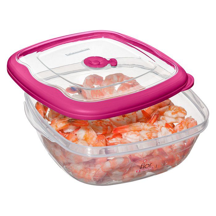 CONTENEDOR CUAD. COLOR 2700ML SANREMO FLOR