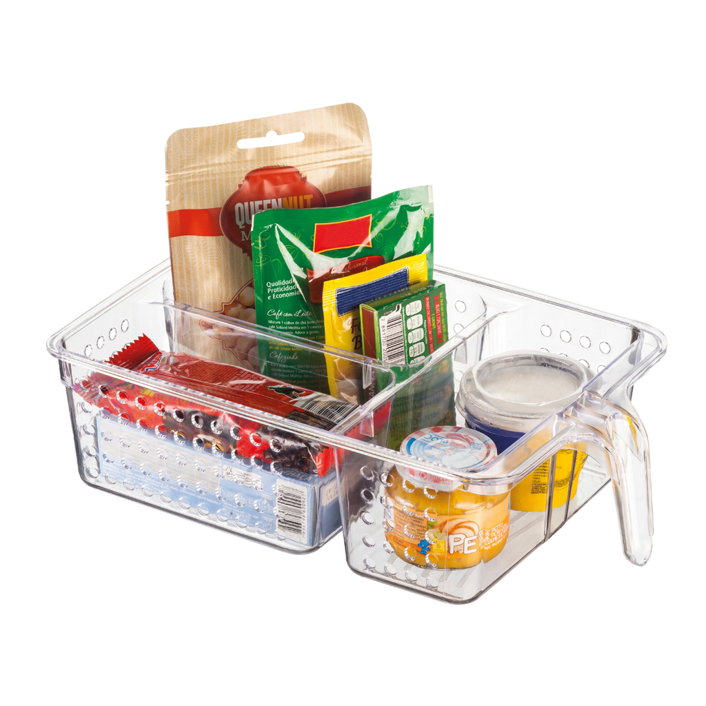 ORGANIZADOR ACRILICO C/ MANGO 3 DIV ORDENE