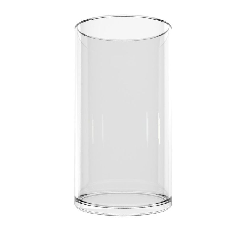 FLORERO DE VIDRIO H:15CM  GLASSIA