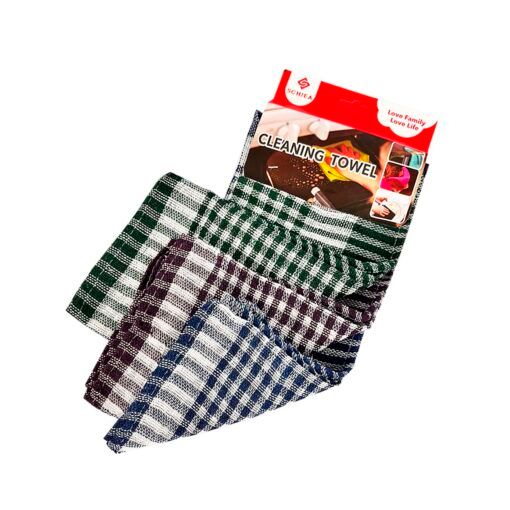 SET X3 REPASADORES POLIESTER 30x55 PRISMA
