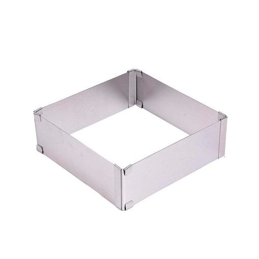 MOLDE CUADRADO  AJUSTABLE 15/28CM PRISMA