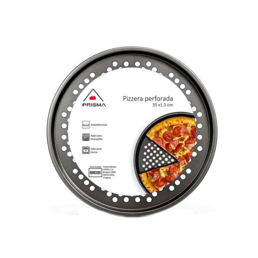 PIZERA PERFORADA 35CM PRISMA