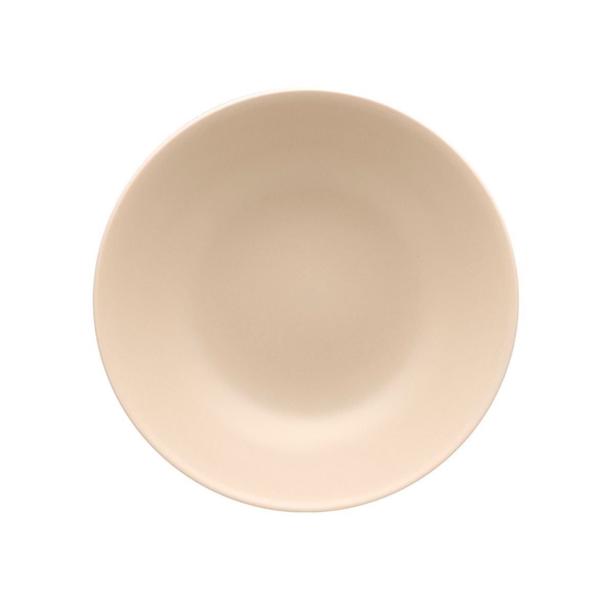 PLATO HONDO 20CM MERENGUE UNNI LOZA OXFORD